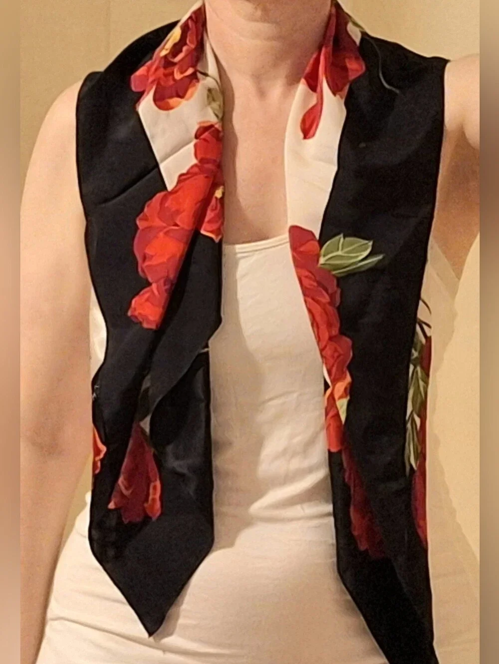 ECHO | Silk, Rose Scarf